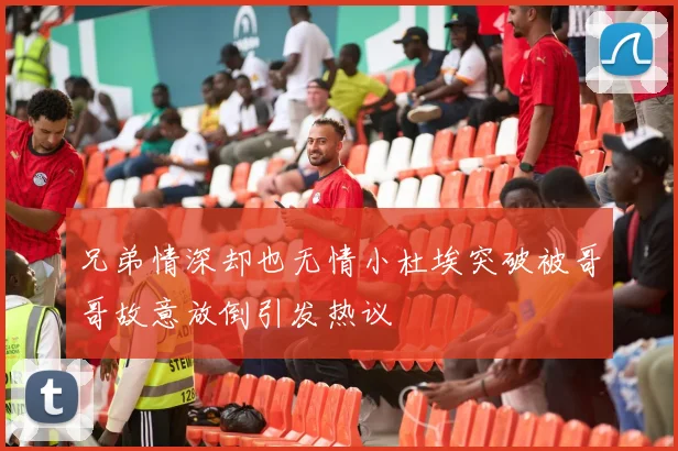 兄弟情深却也无情小杜埃突破被哥哥故意放倒引发热议